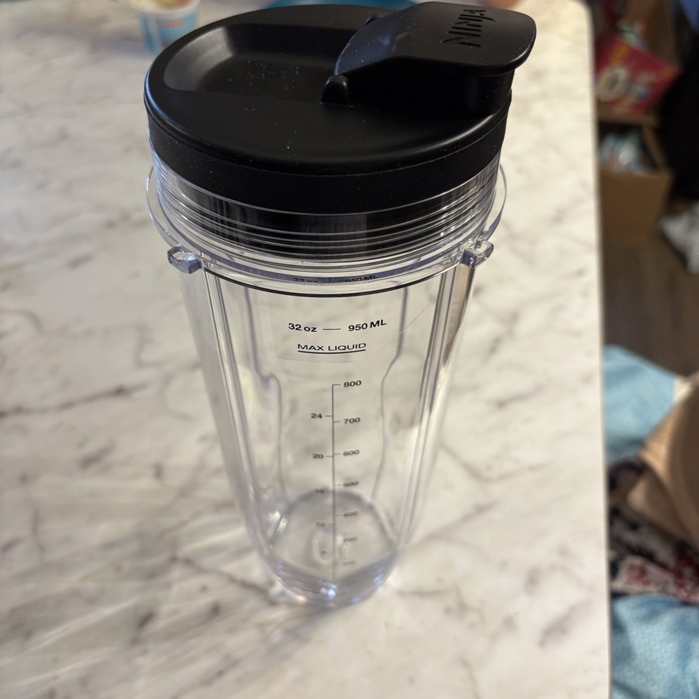 Nutri Ninja 24oz To-Go Bullet Blender Jar Cup Bottle Container with Lid‎